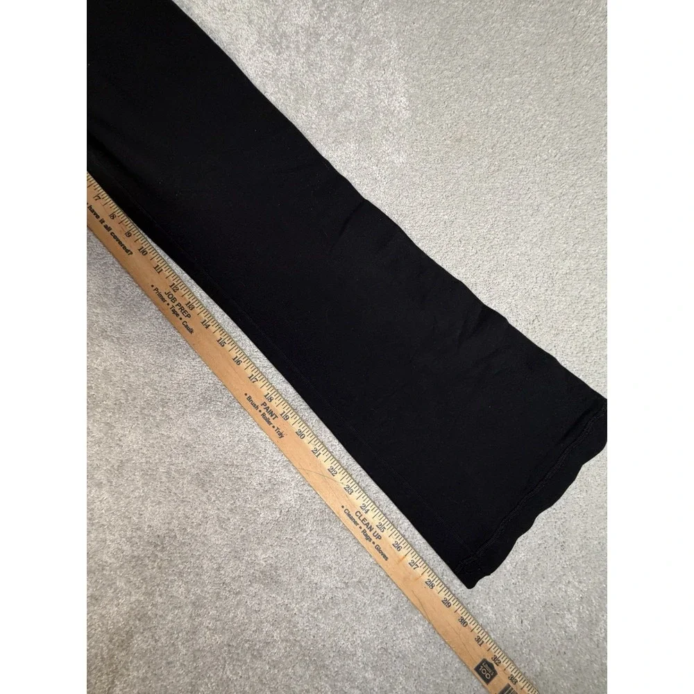 Lululemon Groove Pant Size 6 Black Magnum Dew Berry  Flare Yoga